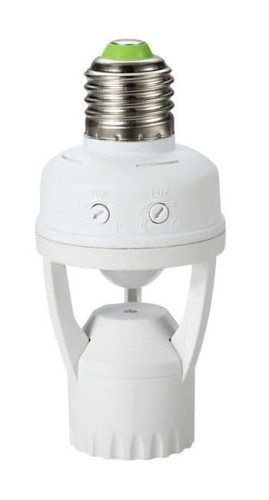 Oprawa żarówki E27 Maclean MCE24 z czujnikiem ruchu zmierzchu 360° - 1063021