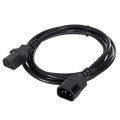 Kabel zasilający, przedłużający IEC 320 C13/C14 z certyfikatem VDE Gembird PC-189-VDE (1,8 m) - 2308612