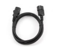 Kabel zasilający, przedłużający IEC 320 C13/C14 z certyfikatem VDE Gembird PC-189-VDE (1,8 m) - 750979