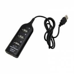 Hub USB Esperanza EA116 4xUSB 2.0 czarny - 782150