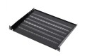 Półka DIGITUS 19" 1U 350mm  (RAL 9005 ) z podporą - 2309116