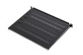 Półka DIGITUS 19" 1U 350mm  (RAL 9005 ) z podporą - 2309119
