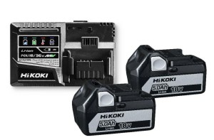 HIKOKI.AKUMULATOR 18V 5,0Ah BSL1850 2szt. +ŁADOWARKA UC18YSL3 %%%