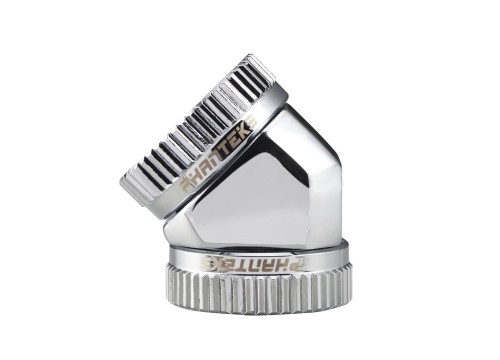 PHANTEKS Glacier Hard-Tube Adapter 2x 16mm 45 stopni - chrom - 2114622