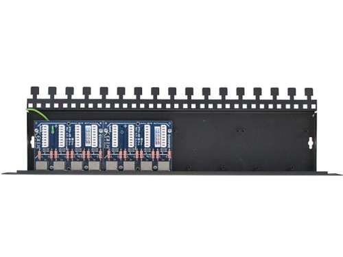 8-kanałowy panel zabezpieczający LAN z podwyższoną ochroną przepięciową PoE EWIMAR PTU-58R-PRO/PoE - 1888990