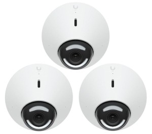 Ubiquiti UVC-G5-DOME-3 kamera przemysłowa Douszne Kamera bezpieczeństwa IP Wewnętrz i na wolnym powietrzu 2688 x 1512 px Sufit / Ściana