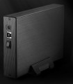 AXAGON EE35-XA3 Obudowa zewnętrzna 3.5", USB 3.0, SATA II, Aluminium - czarna - 2245594