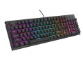 KLAWIATURA DLA GRACZY GENESIS THOR 303 CZ/SK PODŚWIETLENIE RGB MECHANICZNA SILENT SWITCH CZARNA HOT - 2034806
