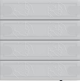GIRA czujnik przyciskowy 4 Komfort 4x KNX TS4 antracytowy 5004028 - 1888719