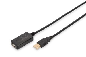 Kabel przedłużający aktywny DIGITUS DA-70130-4 USB 2.0 5m