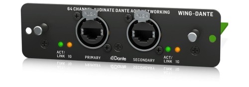Behringer WING-DANTE Karta rozszerzeń Dante 64x64 do Wing - 2060472