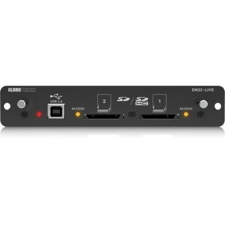 Klark Teknik DN32-LIVE Karta rozszerzenia SD/SD i USB 2.0 do serii M - 2060528