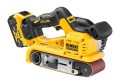 DEWALT SZLIFIERKA TAŚMOWA 18V DCW220P2 2x5,0Ah 75x533mm TSTAK - 2093302