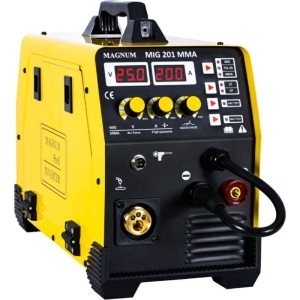 PÓŁAUTOMAT SPAW.INV. MIG-201 MMA,230V, 200A/60%, MB15/3, MMAR, GP25...