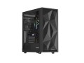 Obudowa Genesis Diaxid 605F Midi Towar (z oknem, USB-C) Czarna - 2061224