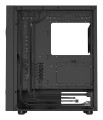 Obudowa Genesis Diaxid 605F Midi Towar (z oknem, USB-C) Czarna - 2317635