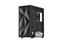 Obudowa Genesis Diaxid 605F Midi Towar (z oknem, USB-C) Czarna - 2061235