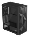 Obudowa Genesis Diaxid 605F Midi Towar (z oknem, USB-C) Czarna - 2317639