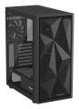 Obudowa Genesis Diaxid 605F Midi Towar (z oknem, USB-C) Czarna - 2317638