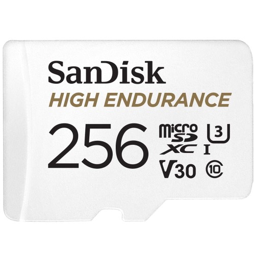High Endurance microSDXC 256GB V30 z adapterem (rejestratory i monitoring) (WYPRZEDAŻ) - 2318493