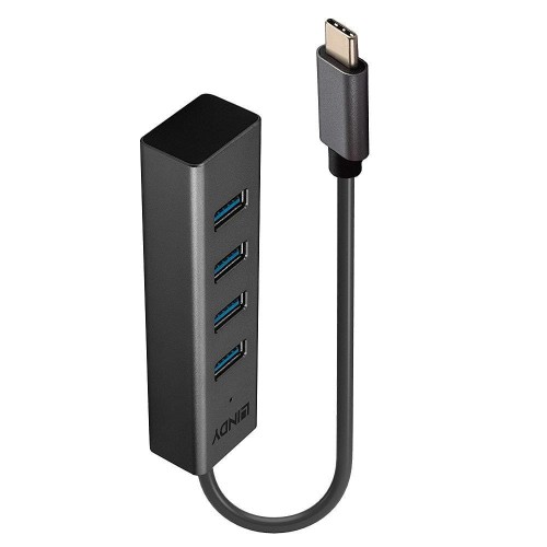 I/O HUB USB-C 4PORT/43325 LINDY - 2318655