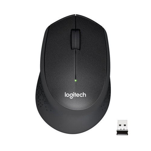Mysz Logitech M330 910-004909 (USB 2.0; kolor czarny; optyczna) (WYPRZEDAŻ) - 2318761