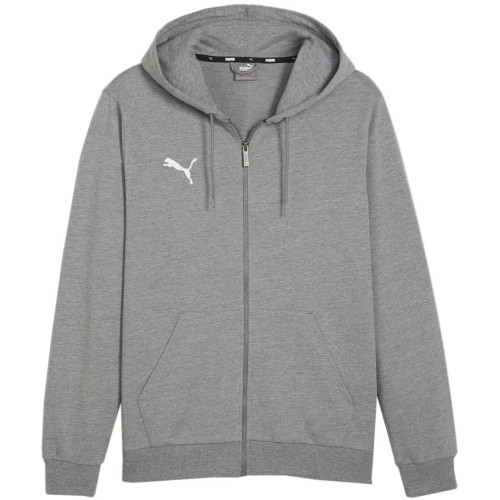 Bluza męska Puma Team Goal Casuals Hooded szara 658595 33 - 1953323