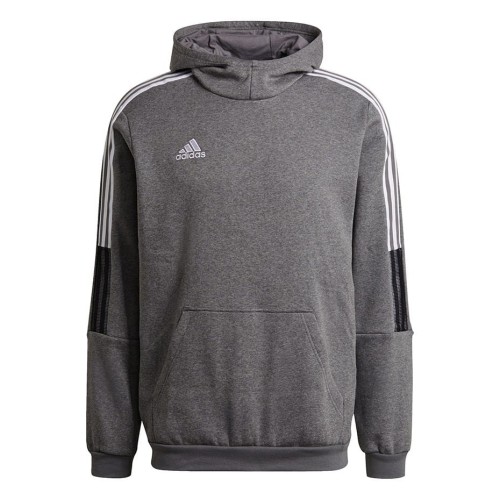 Bluza męska adidas Tiro 21 Sweat Hoody szara GP8805 - 1953073