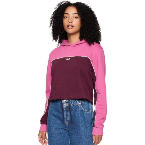 Bluza damska Fila Laagna różowo-bordowa FAW0907 43200 M - 2320296
