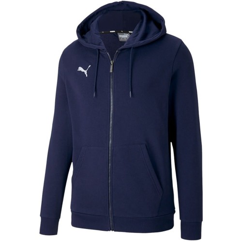 Bluza męska Puma teamGOAL 23 Casuals Hooded Jacket granatowa 656708 06 - 1953300
