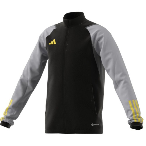 Bluza dla dzieci adidas Tiro 23 Competition Training czarno-szara HU1313 - 1953493
