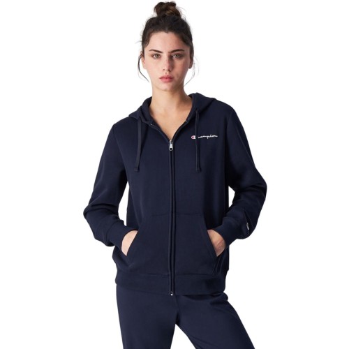 Bluza damska Champion Full Zip Hoodie granatowa 117531 BS501 S - 2320323