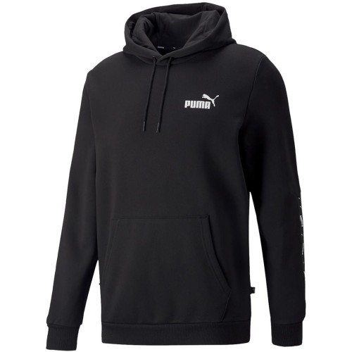Bluza męska Puma ESS+ Tape Hoodie FL czarna 849040 01 - 1953448