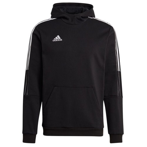 Bluza męska adidas Tiro 21 Sweat Hoody czarna GM7341 - 1953296