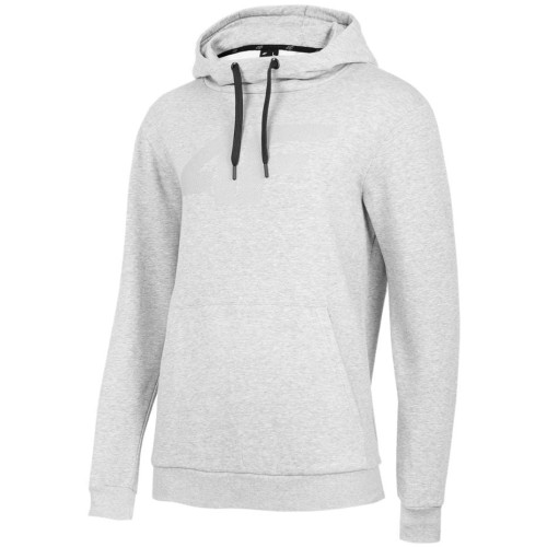 Bluza męska 4F chłodny jasny szary melanż H4Z22 BLM352 27M 2XL - 2075242