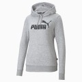 Bluza damska Puma ESS Logo Hoodie TR szara 586791 04 - 2133805