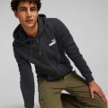 Bluza męska Puma ESS+ Tape Full-Zip Hoodie FL czarna 670270 01 - 2133836