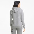 Bluza damska Puma ESS Logo Hoodie TR szara 586791 04 - 2133800