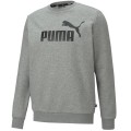 Bluza męska Puma ESS Big Logo Crew FL szara 586678 03 L - 2170474