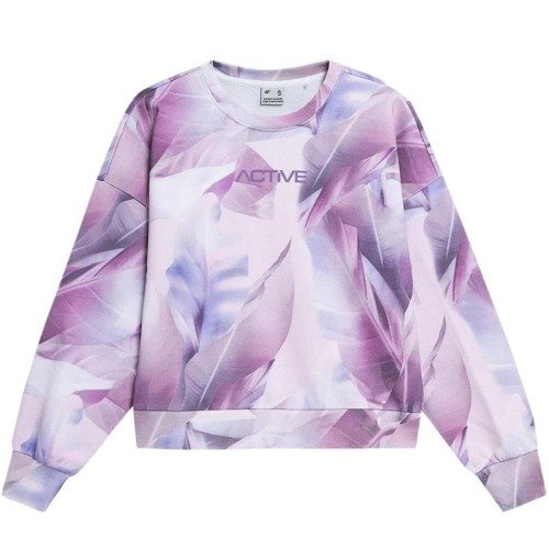 Bluza damska 4F multikolor allover H4L22 BLD023 91A XL - 2075324