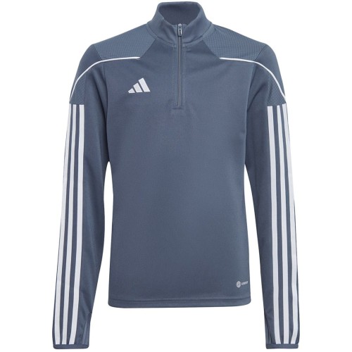 Bluza dla dzieci adidas Tiro 23 League Training Top szaro-biała HS3491 128cm - 2064899