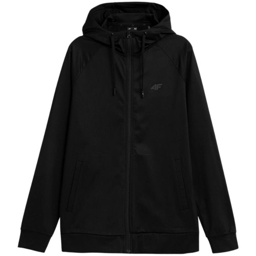 Bluza męska funkcyjna 4F głęboka czerń NOSH4 BLMF350 20S S - 2064787