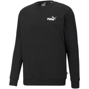 Bluza męska Puma ESS Small Logo Crew czarna 586684 01 M