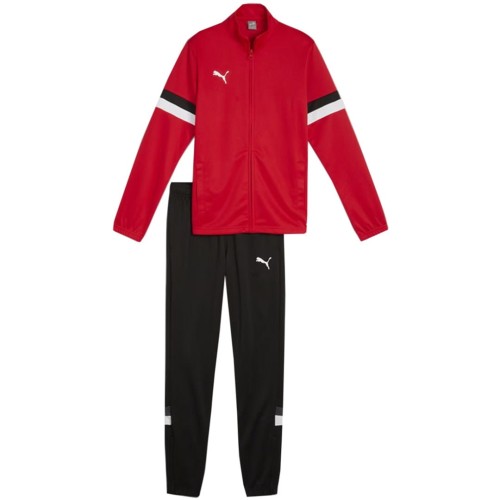 Dres dla dzieci Puma Team Rise czerwono-czarny 658655 01 116cm - 2064938