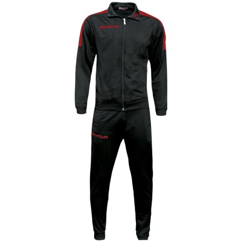 Dres Givova Tuta Revolution czarno-czerwony TR033 1012 L - 2075517