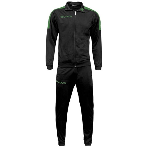 Dres Givova Tuta Revolution czarno-zielony TR033 1013 S - 2075509