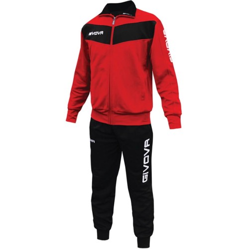 Dres Givova Tuta Visa czerwono-czarny TR018 1210  XS - 2320599