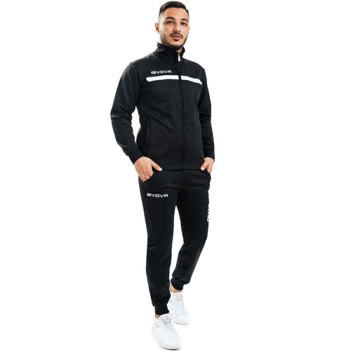 Dres Givova Tuta Givova One czarno-biały TT012 1003 XL - 2075504