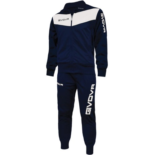 Dres Givova Tuta Visa granatowo-biały TR018 0403  M - 2075494
