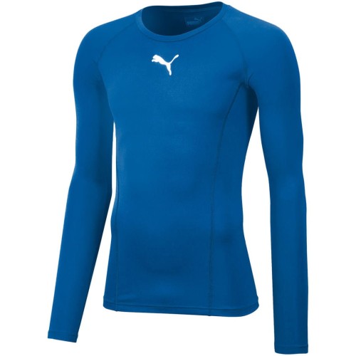 Koszulka męska Puma Liga Baselayer Tee LS niebieska 655920 02 M - 2065047